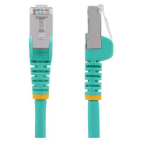 STARTECH.COM 50cm CAT6a Ethernet Cable Aqua Low Smoke...