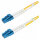 STARTECH.COM 3meter LWL Patchkabel LC LC UPC Singlemode OS2 Duplex 9/125um 10Gbit LSZH Glasfaserkabel