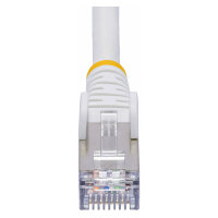 STARTECH.COM 5m Weisses CAT8 Netzwerkkabel Snagless RJ45 Patchkabel 25G/40G LAN Kabel 2000MHz 100W PoE++ S/FTP LSZH