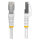 STARTECH.COM 5m Weisses CAT8 Netzwerkkabel Snagless RJ45 Patchkabel 25G/40G LAN Kabel 2000MHz 100W PoE++ S/FTP LSZH