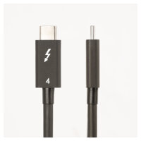 STARTECH.COM 1m Thunderbolt 4 Kabel 40Gbit/s 100W PD 4K/8K Video Intel-zertifiziert USB4/Thunderbolt 3/USB 3.2/USB C Kompatibel