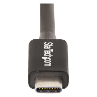 STARTECH.COM 1m Thunderbolt 4 Kabel 40Gbit/s 100W PD 4K/8K Video Intel-zertifiziert USB4/Thunderbolt 3/USB 3.2/USB C Kompatibel