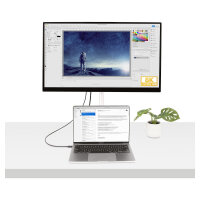 STARTECH.COM 1m Thunderbolt 4 Kabel 40Gbit/s 100W PD 4K/8K Video Intel-zertifiziert USB4/Thunderbolt 3/USB 3.2/USB C Kompatibel
