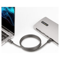 STARTECH.COM 1m Thunderbolt 4 Kabel 40Gbit/s 100W PD 4K/8K Video Intel-zertifiziert USB4/Thunderbolt 3/USB 3.2/USB C Kompatibel