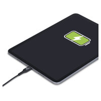 STARTECH.COM 15cm USB-A auf USB-C Ladekabel Laden & Synchronisieren 3A USB 2.0 TPE-Mantel Schwarzes USB Schnellladekabel