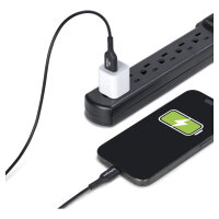 STARTECH.COM 1m USB-A auf USB-C Ladekabel USB-A auf Typ-C Schnellladekabel 3A USB 2.0 Datenubertragung Schwarz