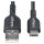 STARTECH.COM 1m USB-A auf USB-C Ladekabel USB-A auf Typ-C Schnellladekabel 3A USB 2.0 Datenubertragung Schwarz