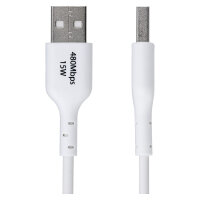 STARTECH.COM 1m USB-A auf USB-C Ladekabel USB-A auf Typ-C Schnellladekabel 3A USB 2.0 Datenubertragung Weiss