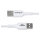 STARTECH.COM 1m USB-A auf USB-C Ladekabel USB-A auf Typ-C Schnellladekabel 3A USB 2.0 Datenubertragung Weiss