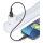 STARTECH.COM 30cm USB-A auf USB-C Ladekabel Laden & Synchronisieren 3A USB 2.0 TPE-Mantel Schwarzes USB Schnellladekabel