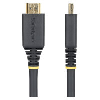 STARTECH.COM 5m High Speed HDMI Kabel mit Griffsteckern 4K 60Hz und 1440p 144Hz 18Gbps UHD HDMI Arc-eArc Kabel mit TPE-Mantel