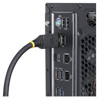 STARTECH.COM 5m High Speed HDMI Kabel mit Griffsteckern 4K 60Hz und 1440p 144Hz 18Gbps UHD HDMI Arc-eArc Kabel mit TPE-Mantel