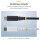 STARTECH.COM 2m USB-C Ladekabel 60W 3A PD Zweischichtige geflochtene Nylon-TPE-Hulle Robustes USBC Laptop-Handy Ladekabel USB 2.0