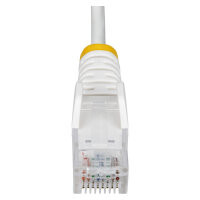 STARTECH.COM 1,5m Weisses Schlankes CAT6-Ethernet-Kabel Snagless RJ45 LSZH 28AWG Reines Kupfer Patchkabel/Netzwerkkabel