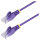 STARTECH.COM 2,5m Violett Schlankes CAT6-Ethernet-Kabel Snagless RJ45 LSZH 28AWG Reines Kupfer Patchkabel/Netzwerkkabel