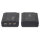STARTECH.COM DisplayPort KVM Extender uber Glasfaser 4K60Hz Konsolen-Extender 300m Multimode 4K KVM Verlngerung LWL