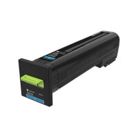 LEXMARK Toner Ultra High Yield Corporate Cyan for CX820...