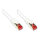 GoodConnections Patchkabel mit Rastnasenschutz, Cat. 6, S/FTP, PiMF, PVC, 250MHz, weiß, 5m,