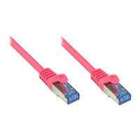 GoodConnections Patchkabel mit Rastnasenschutz, Cat. 6A,...
