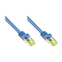 GoodConnections RJ45 Patchkabel mit Cat. 7 Rohkabel und...
