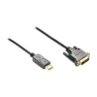 GoodConnections Anschlusskabel DisplayPort an DVI-D 24+1...