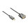 GoodConnections Anschlusskabel DisplayPort an DVI-D 24+1 Stecker, Full HD, vergoldete Kontakte, CU, schwarz, 1,8m,