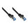 GoodConnections Patchkabel mit Rastnasenschutz, Cat. 6A, S/FTP, PiMF, halogenfrei, 500MHz, schwarz, 2m,