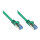 GoodConnections Patchkabel mit Rastnasenschutz, Cat. 6A, S/FTP, PiMF, halogenfrei, 500MHz, grün, 2m,