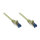 GoodConnections Patchkabel mit Rastnasenschutz, Cat. 6A, S/FTP, PiMF, halogenfrei, 500MHz, grau, 10m,