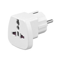 Universal Adapter Buchse an Schutzkontakt-Stecker...