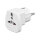 Universal Adapter Buchse an Schutzkontakt-Stecker für UK, Schweiz, Italien, USA, Dänemark,
