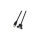 Verlängerung USB 2.0 Stecker A an Einbaubuchse A, CU, schwarz, 0,5m,