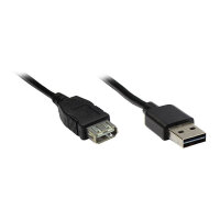 Verlängerungskabel USB 2.0 EASY Stecker A an Buchse...