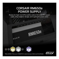 650W Corsair Netzteil RM650e Modular ATX 3.1 (80+Gold)