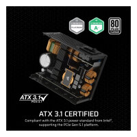 850W Corsair Netzteil SF850 Modular SFX 850W (80+Platin)