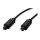 VALUE Fiber-Kabel Toslink ST / ST 1m