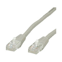VALUE Patchkabel Kat.6 Class E UTP grau 0,5m