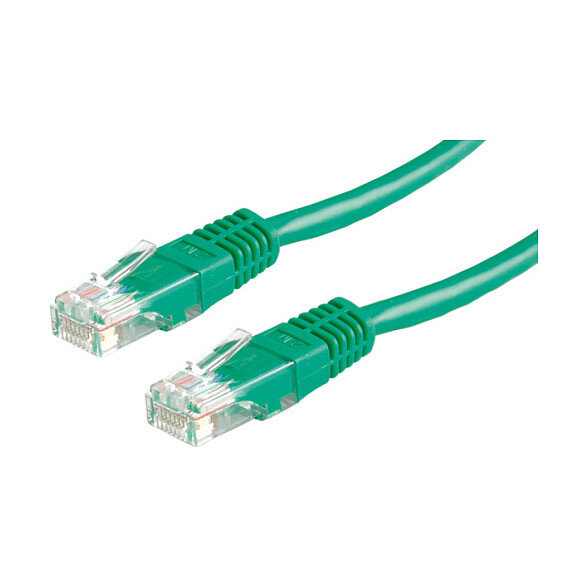 VALUE Patchkabel Kat.6 Class E UTP grn 1m