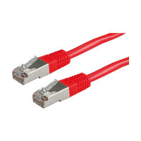 VALUE Patchkabel Kat.6 Class E S/FTP PiMF rot 1m