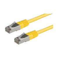 VALUE Patchkabel Kat.6 Class E S/FTP PiMF gelb 10m
