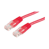 VALUE Patchkabel Kat.6 Class E UTP rot 3m