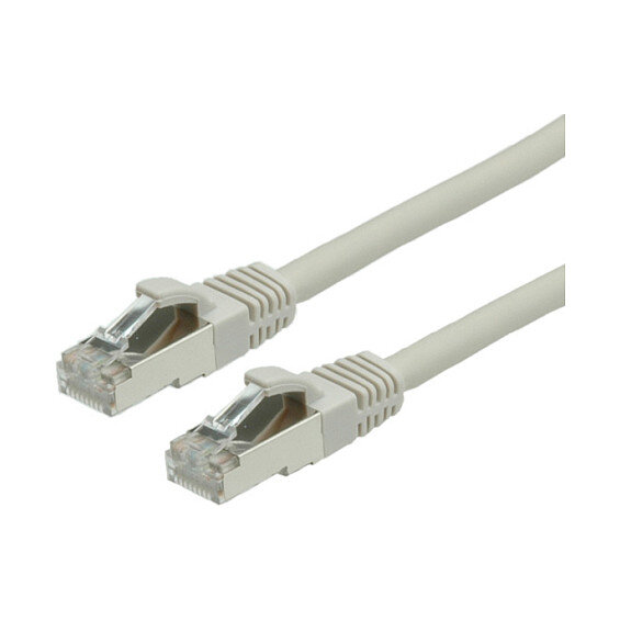 VALUE Patchkabel Kat.6 Class E S/FTP PiMF LSOH grau 7m