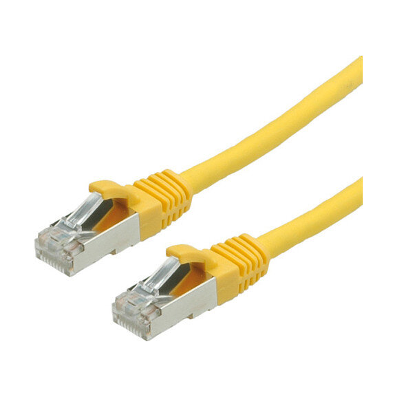 VALUE Patchkabel Kat.6 Class E S/FTP PiMF LSOH gelb 7m