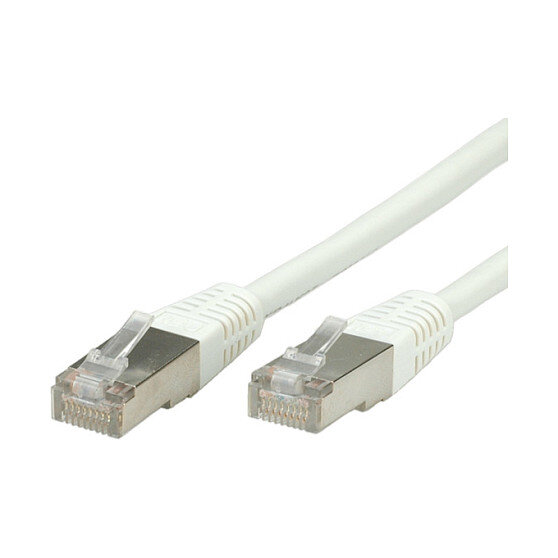 VALUE Patchkabel Kat.6 Class E S/FTP PiMF weiss 10m