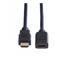 VALUE HDMI High Speed Verlngerungskabel, mit Ethernet,...