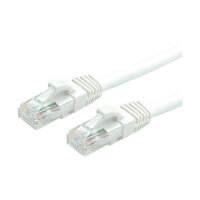 VALUE Patchkabel Kat.6 Class E UTP LSOH weiss 1m