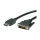 VALUE DisplayPort Kabel DP ST - DVI-D ST, schwarz, 1 m