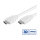 VALUE HDMI High Speed Kabel mit Ethernet, wei, 1 m