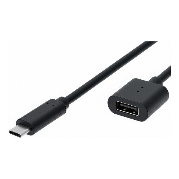VALUE Video-Verlngerungskabel (DP Alt Mode) USB Typ C-C, ST/BU, schwarz, 1,5 m