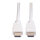 VALUE HDMI High Speed Kabel mit Ethernet, wei, 1,5 m